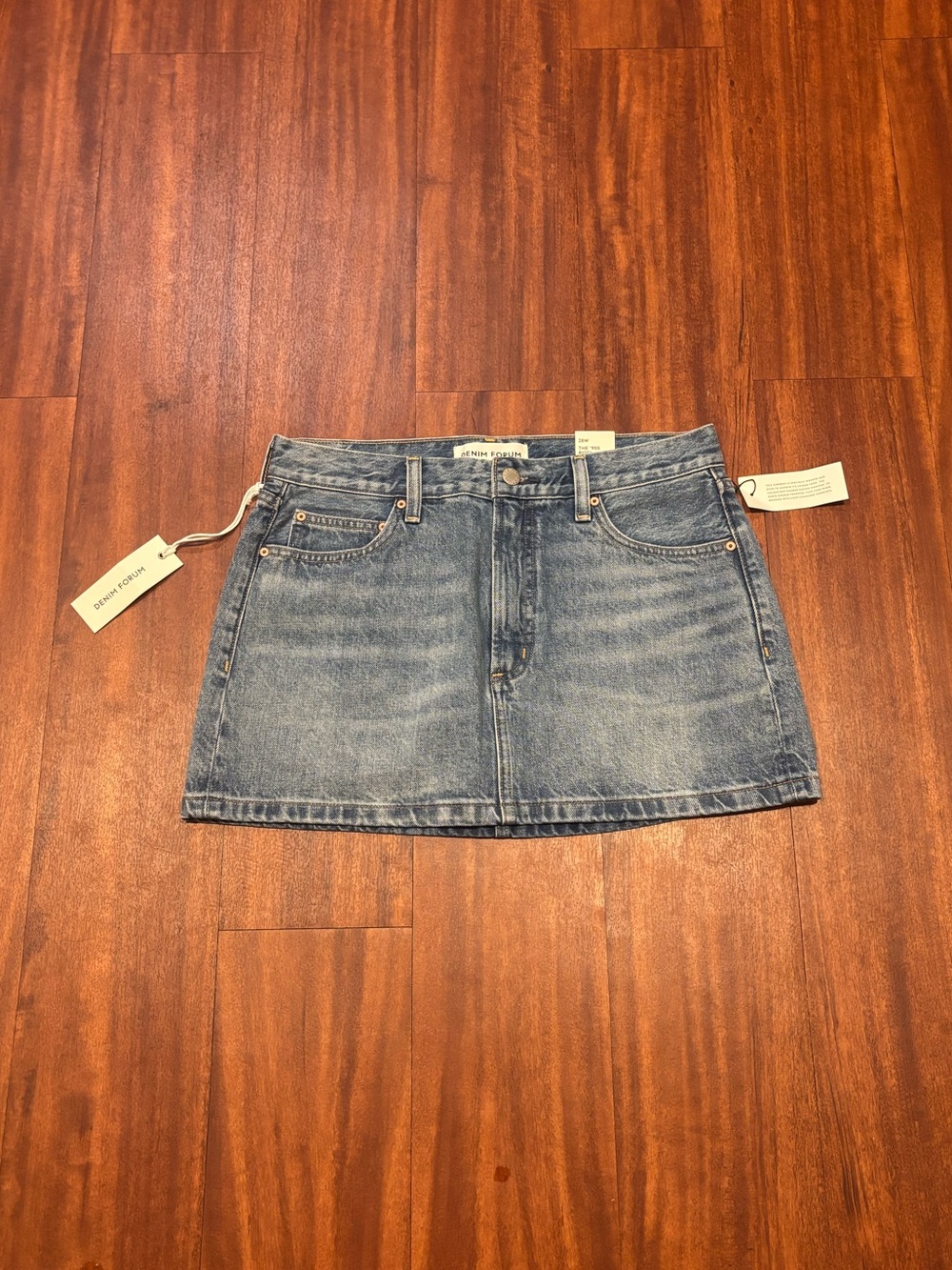 Aritzia Denim Forum The 90s Ricci Denim Skirt